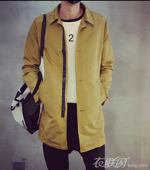 男士韩版风衣外套搭配 秋季如何轻松拥有帅气时尚感