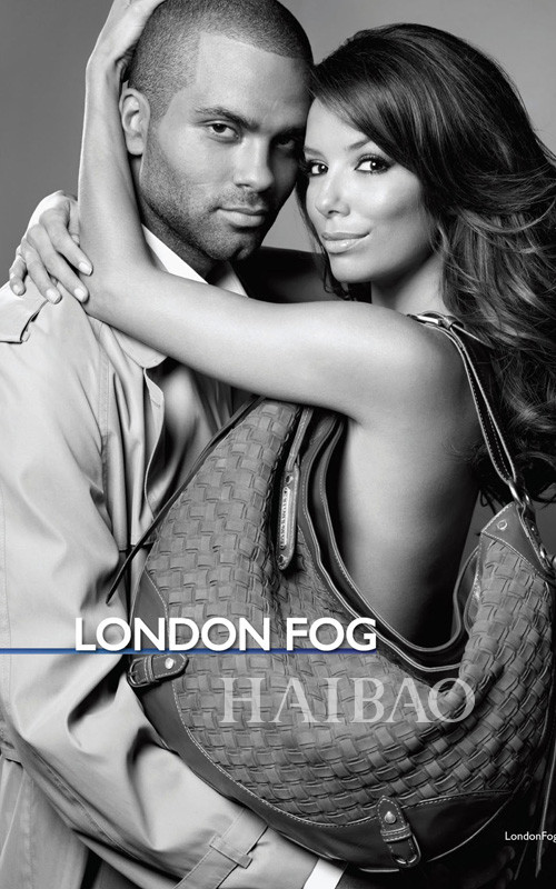 伊娃·朗格利亚为风衣品牌London Fog拍摄性感广告