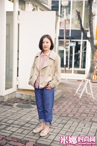 品牌公关公开春日style snap—成熟可爱风衣